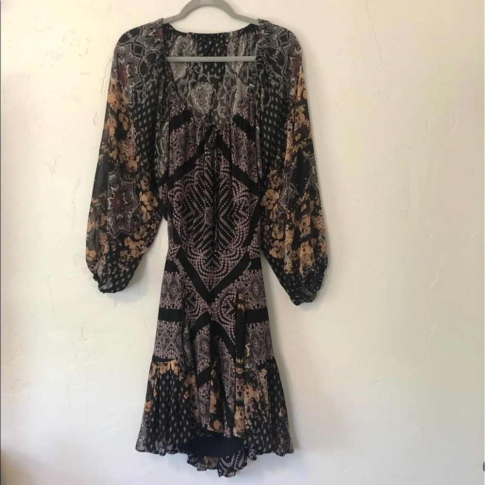 26) FREE PEOPLE Seven Wonders Mini Dress NWT sz S! - Picture 6 of 15